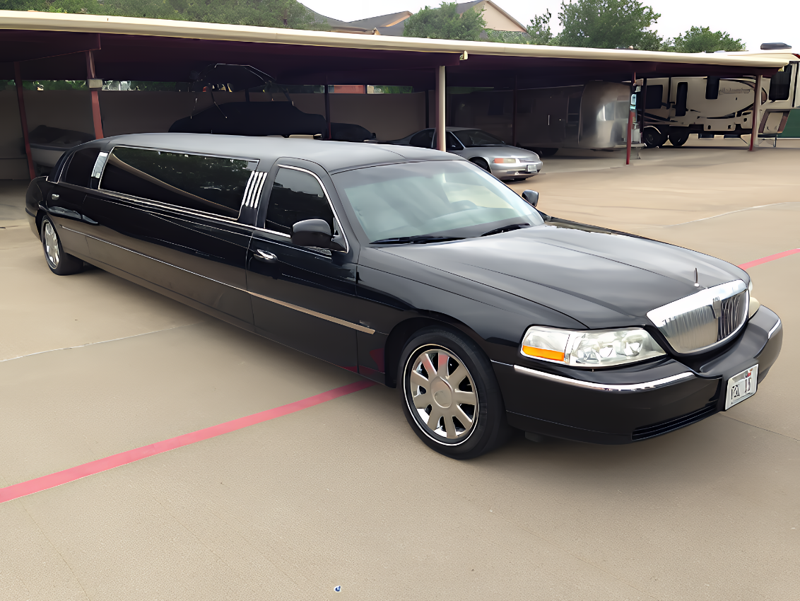 10-passenger Lincoln stretch limousine